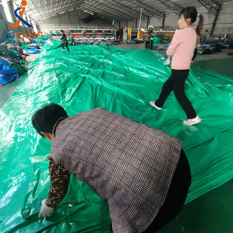140g Green PE Tarpaulin