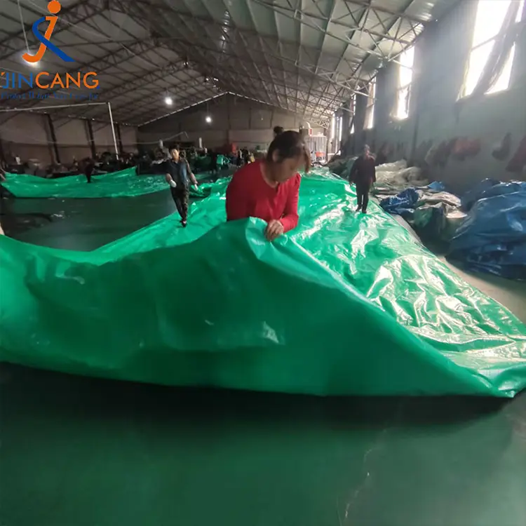 140g Green PE Tarpaulin