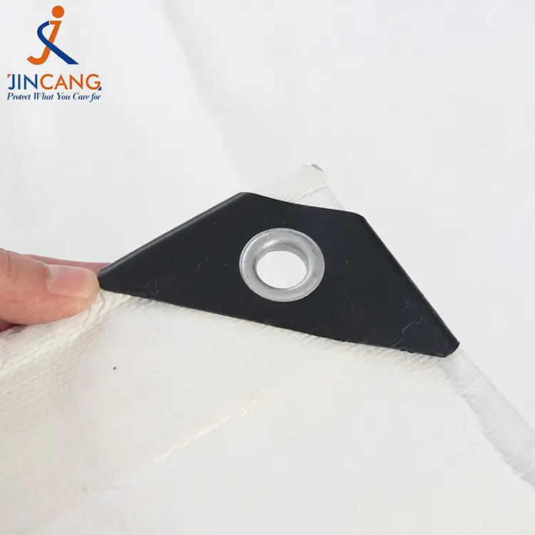 140g Tarpaulina de PE branca