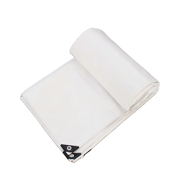 170g White PE Tarpaulin