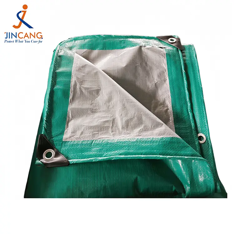 Por que escolher a lona PE 120GSM verde prata para proteção externa confiável?