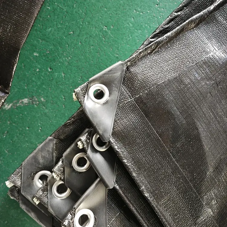 Tarpaulina preta de 200gsm