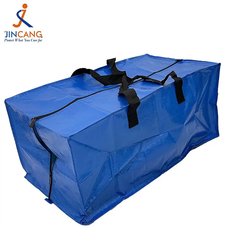 Supermarket PP dobrável PP Saco de movimentação Supermarket PP dobrável PP Saco de movimentação