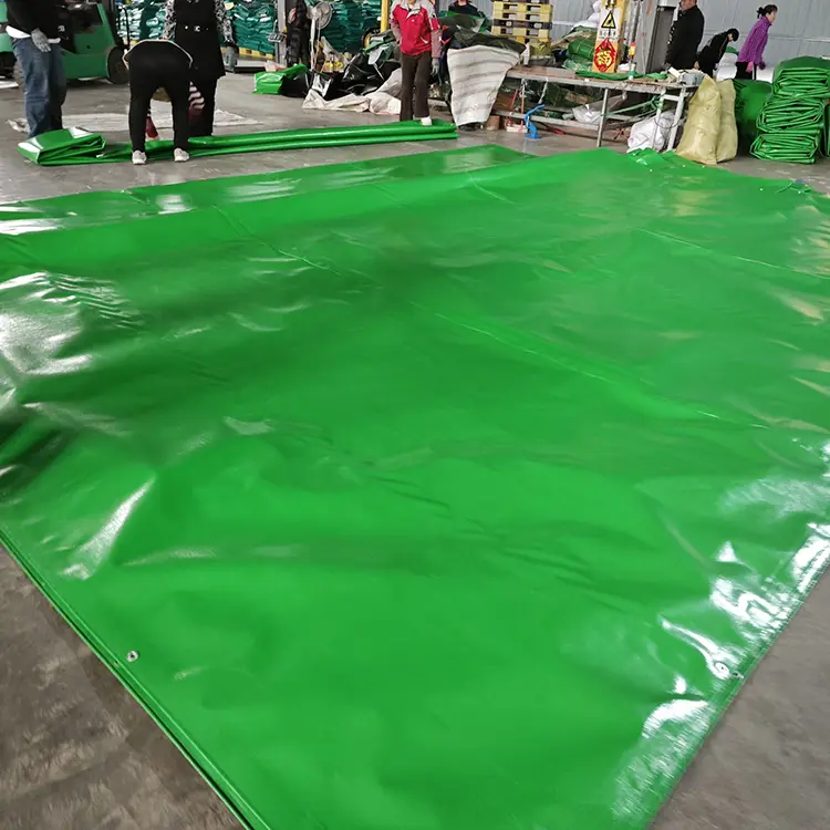 Grass verde 300 gsm Virgin Pe Tarpaulin