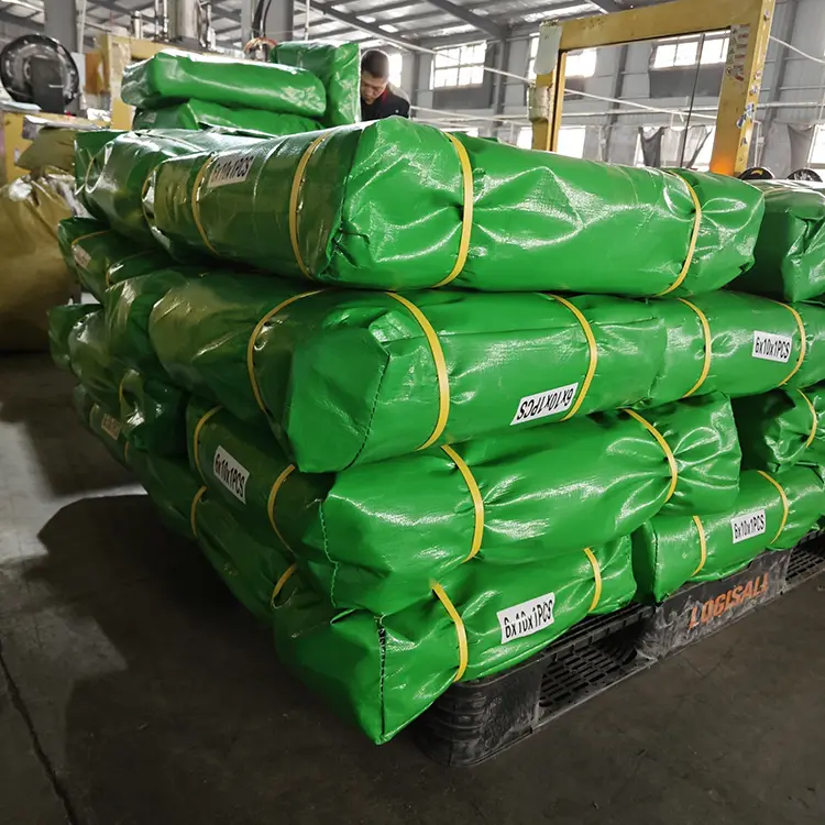 Grass verde 300 gsm Virgin Pe Tarpaulin