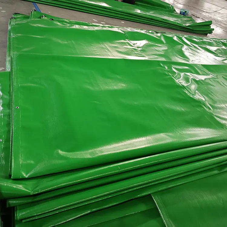 Grass verde 300 gsm Virgin Pe Tarpaulin