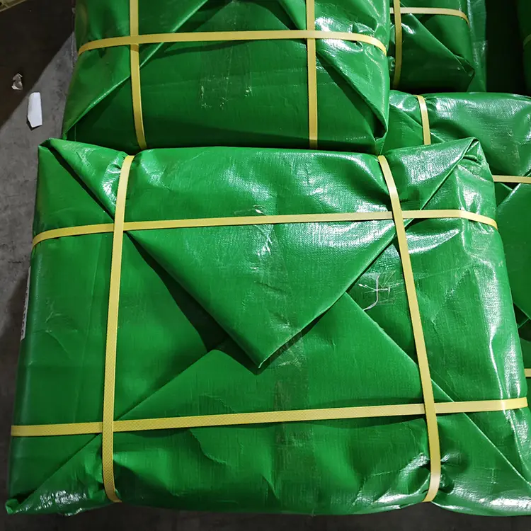 Grass verde 300 gsm Virgin Pe Tarpaulin