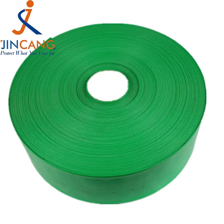 PE trançado a mangueira plana