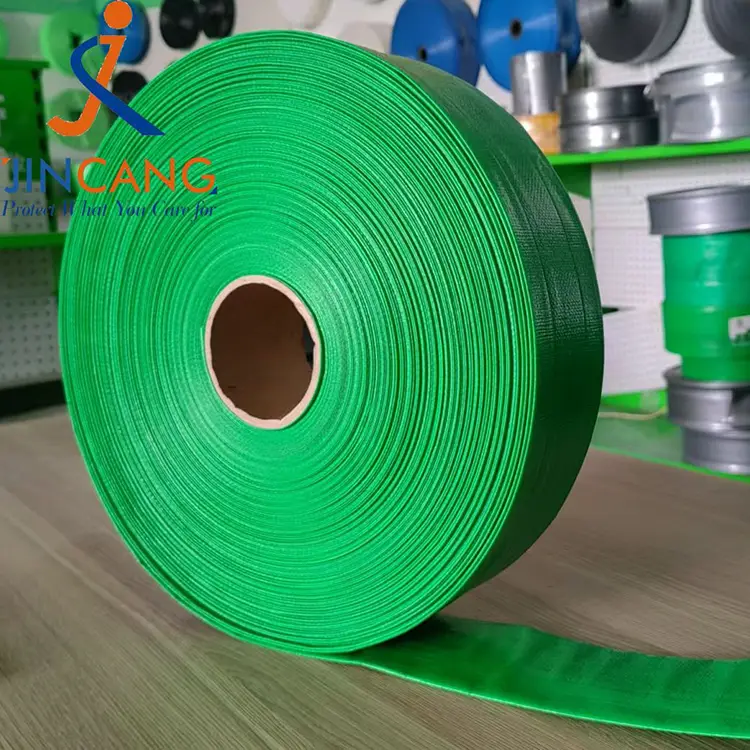 PE trançado a mangueira plana