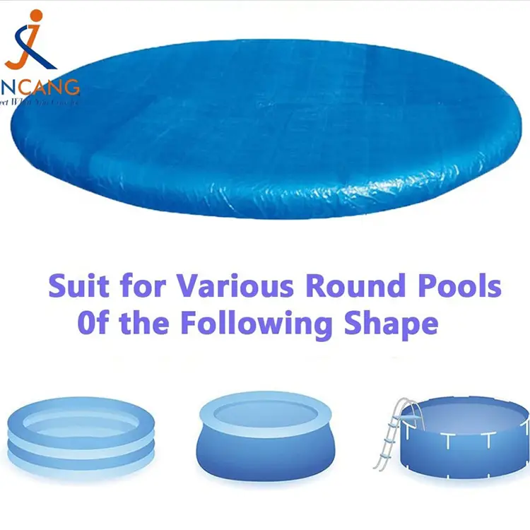 Tampa da piscina acima do solo